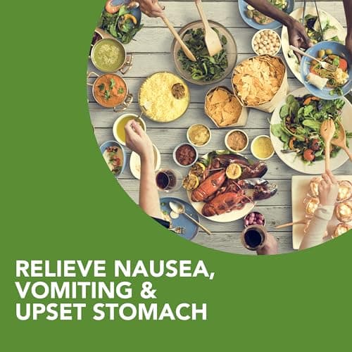 Gravol Ginger - Nausea & Upset Stomach Relief with Organic Ginger Extract - Chewable, Great Taste & Non-Drowsy - 20 Lozenges (Pack of 1) — view 2