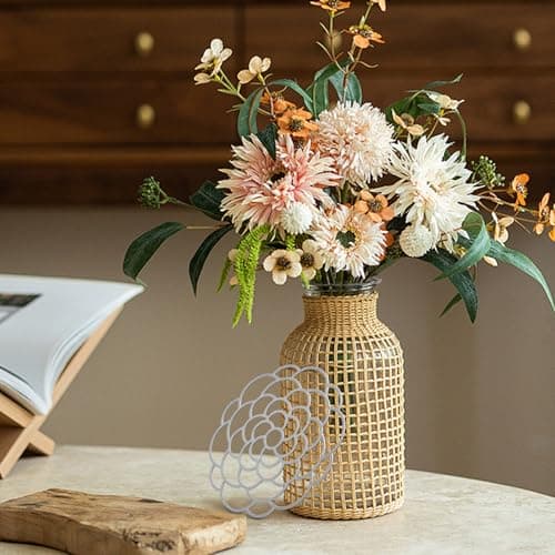 OYEFLY 6Pcs Flower Arrangement Holder,Metal Floral Grid Used for Vase Flower Arrangement Art (4in5in6in6) — view 5