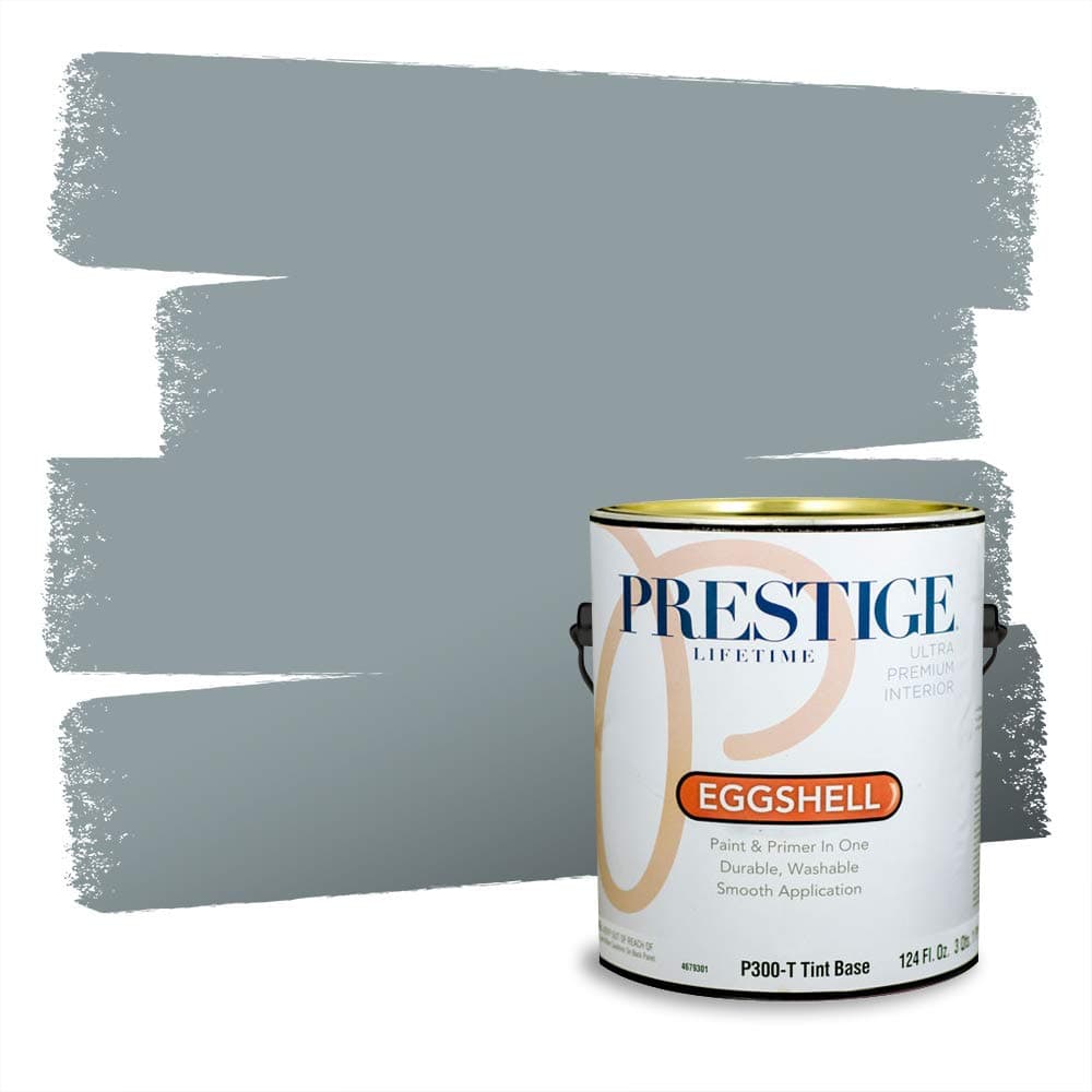 PRESTIGE Paints Interior Paint and Primer In One, 1-Gallon, Semi-Gloss, Comparable Match of Valspar* Dewdrop* — view 861