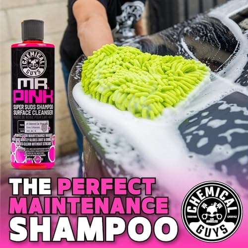 Chemical Guys Mr. Pink Car Wash Soap - 64 oz Super Suds Foaming Car Wash Soap for Cannon, Blaster, or Bucket Washing - pH Balanced, Safe on Wax, Sealant, Ceramic, and Clear Coat Finishes — view 5