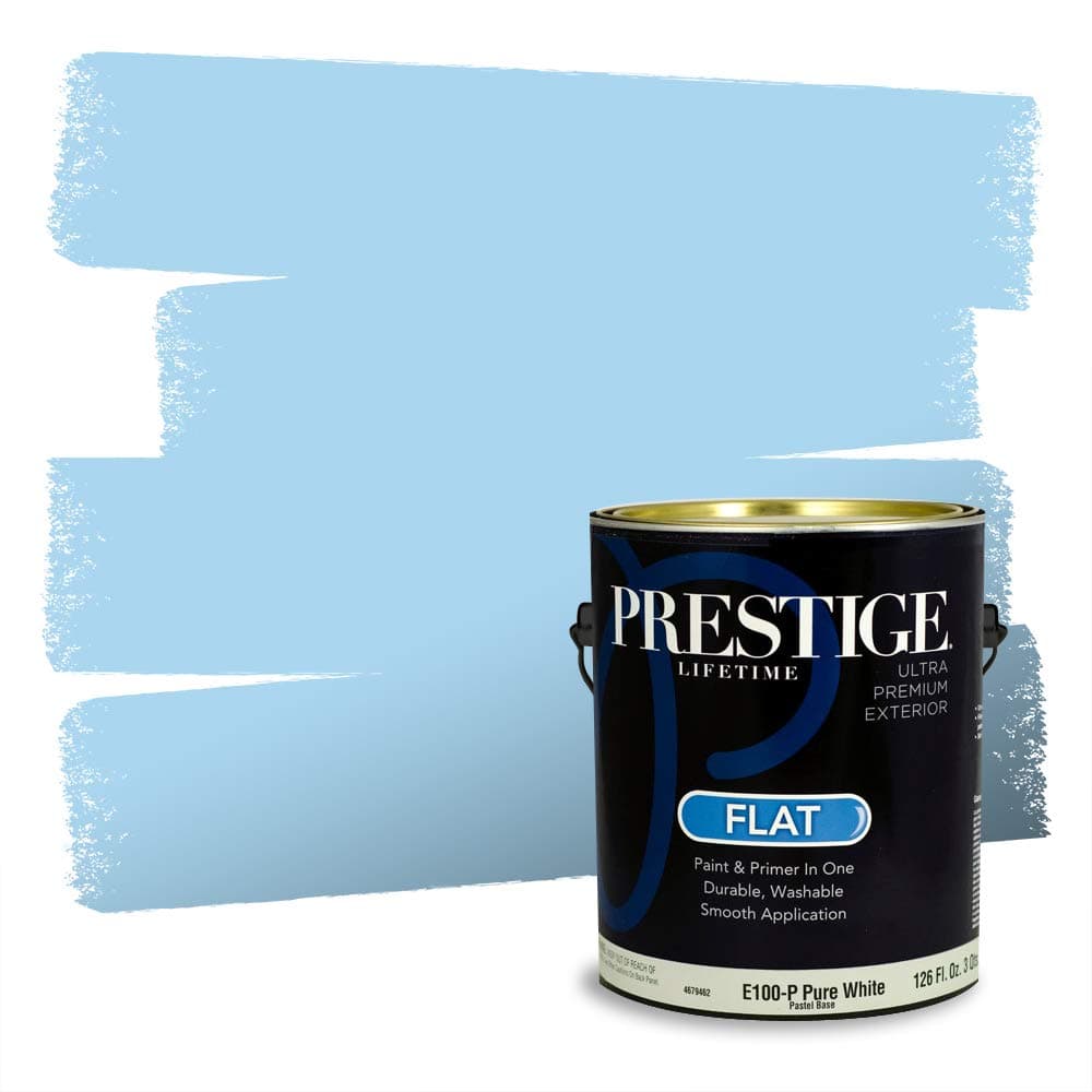 PRESTIGE Paints Interior Paint and Primer In One, 1-Gallon, Semi-Gloss, Comparable Match of Valspar* Dewdrop* — view 989