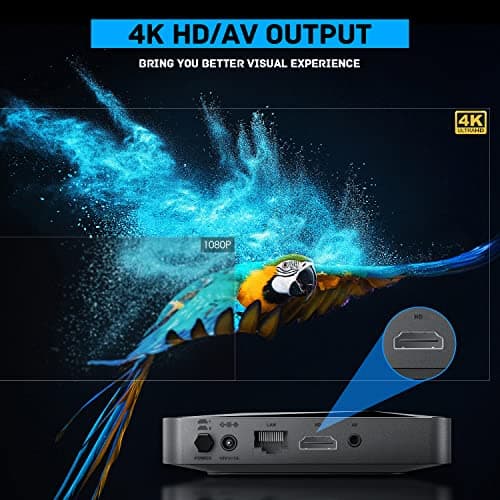 Kinhank Super Console X2 PRO Retro Game Console with 37,000+Games,Plug&Play Video Game Console,EmuElec 4.5/Android 9.0/CoreE,4K HD Emulator Console Compatible with Most Emulators,2.4+5G,BT 5.0 — view 3