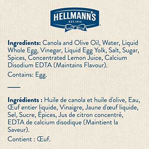 Hellmann's Mayonnaise ideal condiment for sandwiches, salads and burgers Olive Oil with free run eggs and canola oil 750 ml — view 8