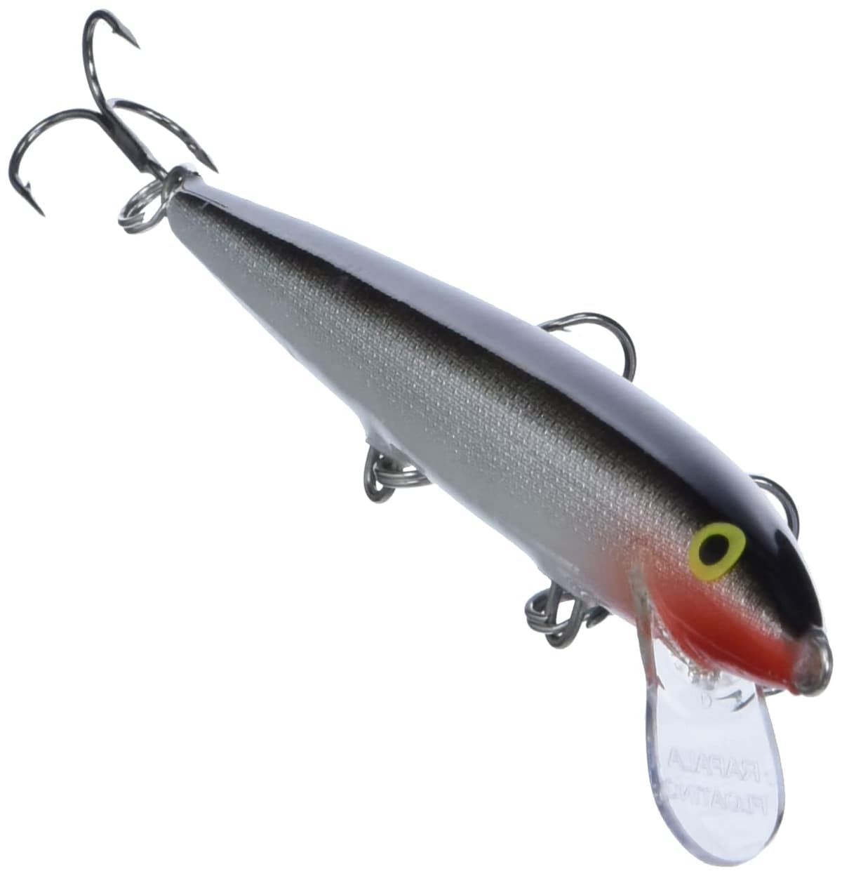 Rapala - Cebo de pesca de superficie para pesca de bass, 4 3/8", madera, punta de aguja, azul y negro — view 3