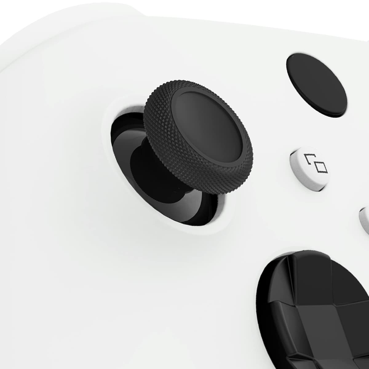 eXtremeRate Replacement Thumbsticks for Xbox Series X & S Controller, Joysticks Repair Kit for Xbox Wireless Controller, Custom Analog Stick Buttons for Xbox One S/X/Elite Controller - Black — view 2