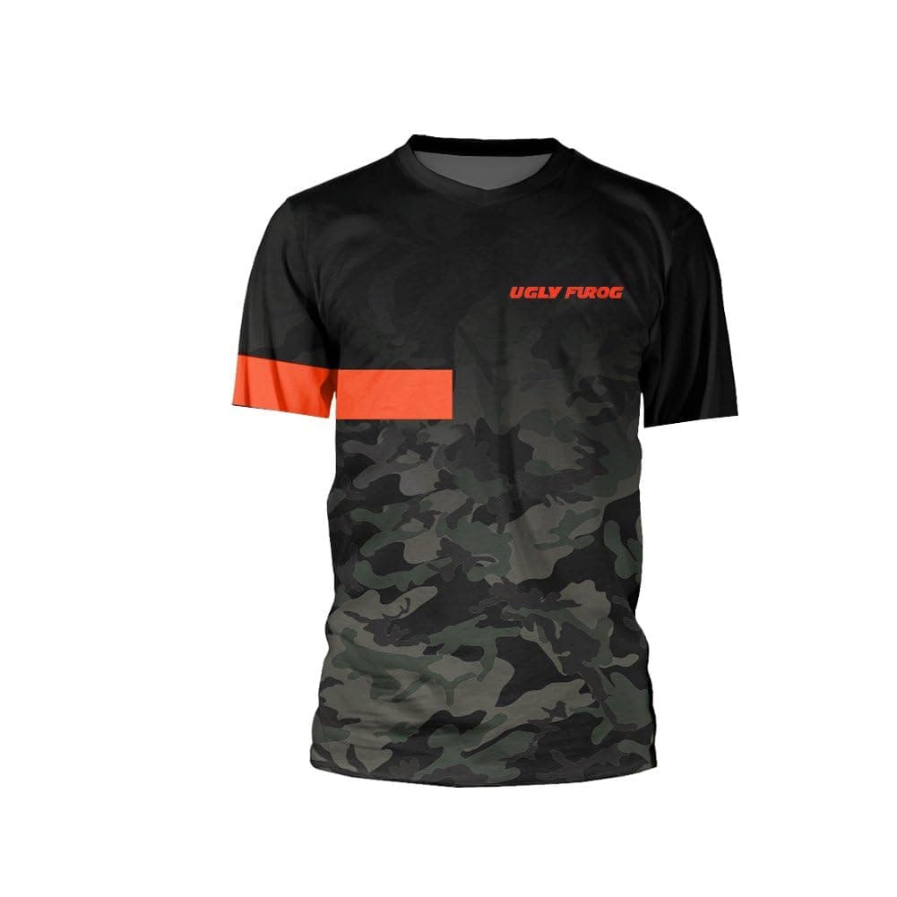 UGLY FROG Downhill Jersey Mens Bike Wear Rage Cycling/Motocross Clothes Mountain Bike Shirt MTB BMX — view 32