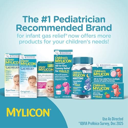 MYLICON Infants Gas Relief Drops for Infants and Babies, Dye Free Formula, 1 Fluid Ounce — view 7