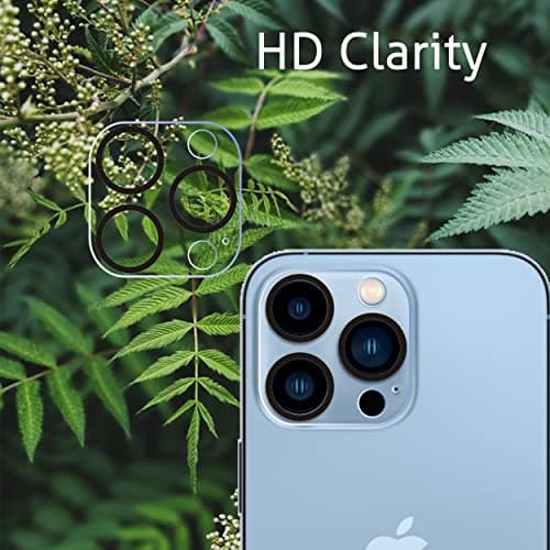 Ailun 3 Pack Camera Lens Protector for iPhone 16 Pro / 14 Pro & iPhone 16 Pro Max / 14 Pro Max,Tempered Glass,9H Hardness,Anti-Scratch,Case Friendly[Does not Affect Night Shots] — view 2