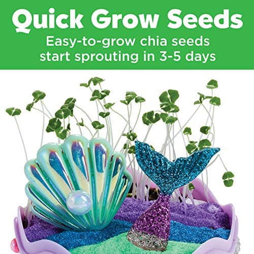 Creativity for Kids Mini Garden: Mermaid Terrarium Kit - Mermaid Gifts for Girls, Crafts and Toys, Stocking Stuffers for Kids (Ages 6+) — view 3