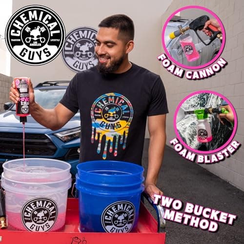 Chemical Guys Mr. Pink Car Wash Soap - 64 oz Super Suds Foaming Car Wash Soap for Cannon, Blaster, or Bucket Washing - pH Balanced, Safe on Wax, Sealant, Ceramic, and Clear Coat Finishes — view 4