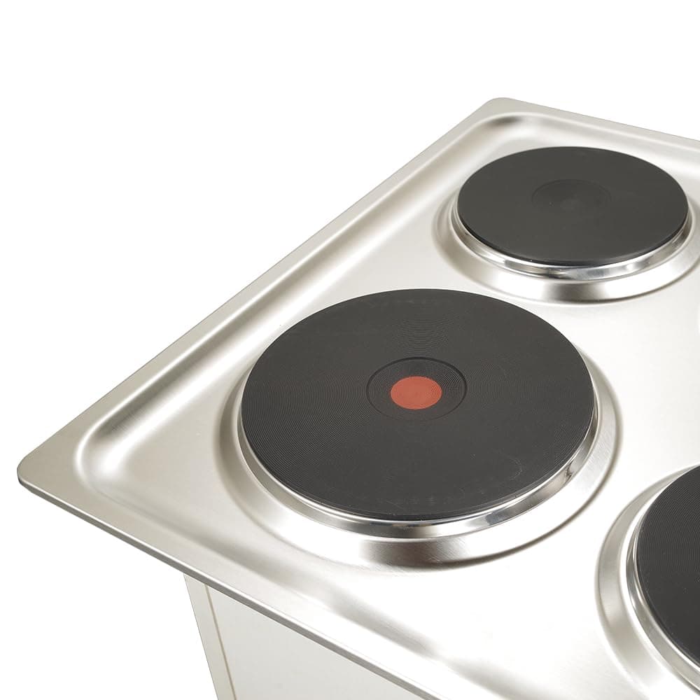 Cookology Oven & Hob Bundle - 60cm Built In Electric Static Oven with Solid Plate Hob — view 4
