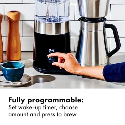 OXO Brew 9-Cup Drip Coffee Maker – Programmable Machine, Stainless Steel — view 4