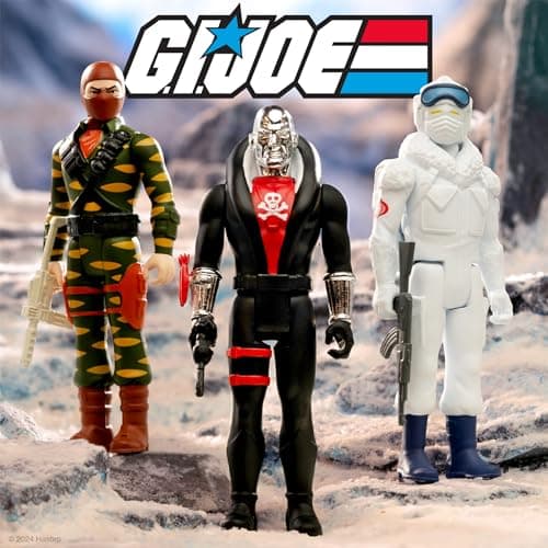 Super7 G.I. Joe Cobra Snow Serpent - 3.75" G.I. Joe Action Figure with Accessory Classic Cartoon Collectibles and Retro Toys — view 4