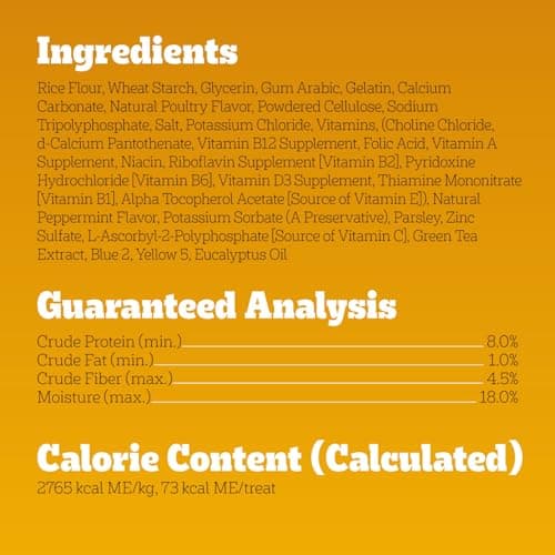 Pedigree Dentastix Dog Dental Treats, Large Breed Dog Treats, Fresh Flavor, 1.87 lb. Bag (36 Treats Total) — view 4