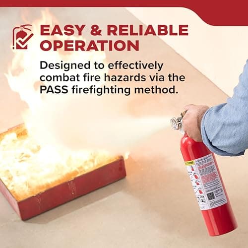 Kidde Basic 110 Fire Extinguisher for Home, 1-A:10-B:C, FA110G, 1 Pack — view 6