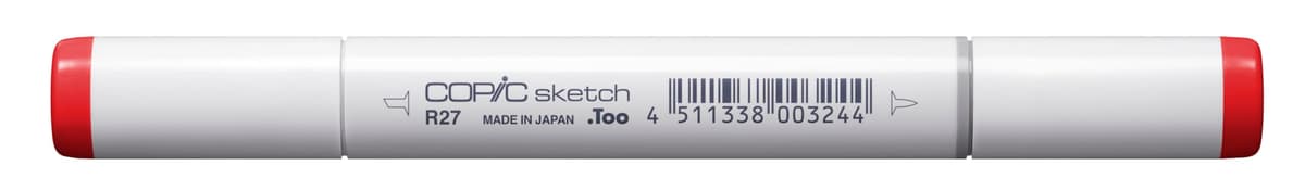 COPIC Sketch Coloured Marker Pen - (R-27) Cadmium Red, For Art & Crafts, Colouring, Graphics, Highlighter, Design, Anime, Professional & Beginners, Art Supplies & Colouring Books — view 3
