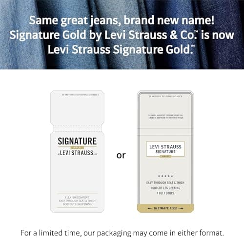Signature by Levi Strauss & Co. Gold Mens Overalls (Also Available in Big & Tall) jeans, Medium Indigo, 38W x 30L — view 5