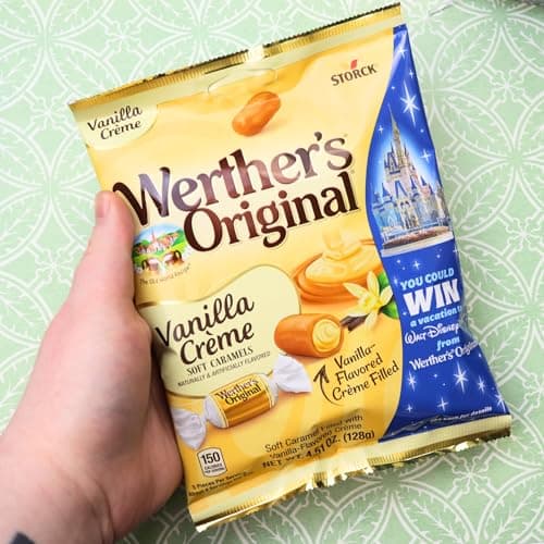 Werther's Vanilla Creme Soft Caramels, Individually Wrapped Pieces, Candy Bowl Filler Treats, 4.51 Ounces (Pack of 2) — view 2