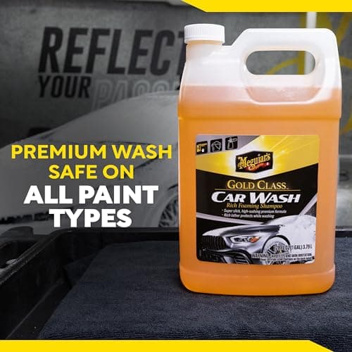 Meguiar's Gold Class Car Wash, Ultra-Rich Foam Car Wash Soap and Conditioner for Vehicle Cleaning, Paint Cleaner to Clean and Condition in One Easy Step, 1 Gallon — view 6
