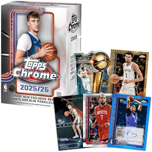 Topps 2025-26 Chrome Basketball - Factory Sealed - Value Box