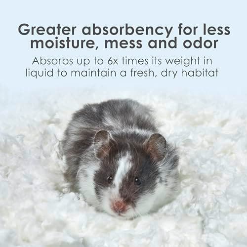 Kaytee Clean & Cozy White Bedding Pet For Guinea Pigs, Rabbits, Hamsters, Gerbils, and Chinchillas, 49.2 Liters — view 4