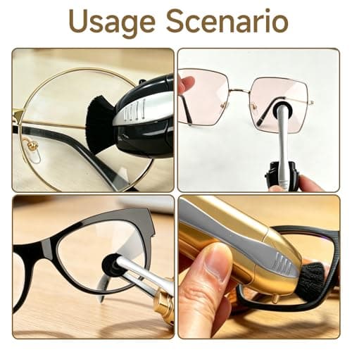 2 PCS Eyeglasses Lens Cleaners, Portable Spectacle Cleaning Kit — view 5