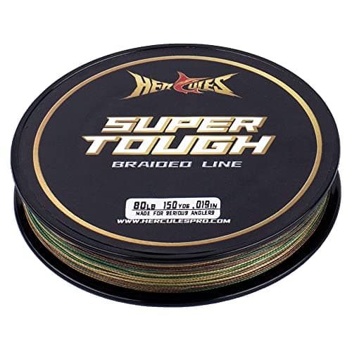 HERCULES Super Tough Braided Fishing Line 25 pounds Test Camouflage 25LB (1000 Yards) - 4 Strands — view 7