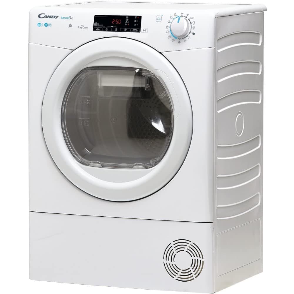 Candy CSOEC10TE 10kg Condenser Tumble Dryer, Sensor Dry, EasyCase, WiFi, White — view 3