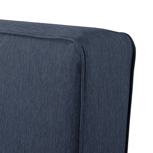Classic Accessories Montlake Patio Fade Safe Seat Cushion Slip Cover, Heather Indigo 23" Wx25 Dx5 T — view 9