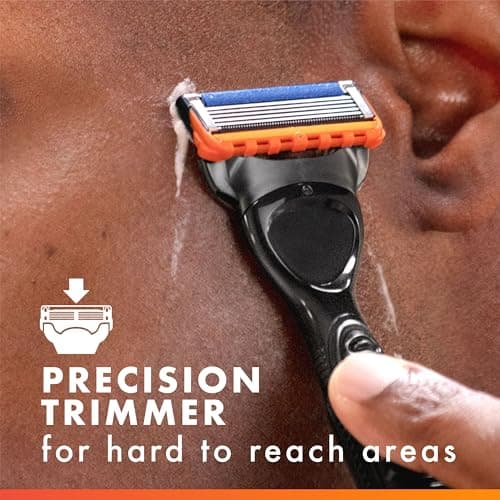 Gillette Fusion5 Power Razor Blade Refills for Men, 8 Count, with Precision Trimmer — view 6