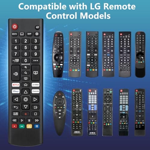Universal for LG Smart TV Remote Control Replacement (Pack of 2) — view 2