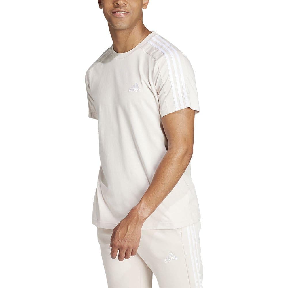 adidas Essentials Single Jersey 3-Stripes tee Camiseta de Manga Corta Hombre (Pack de 1) — view 25