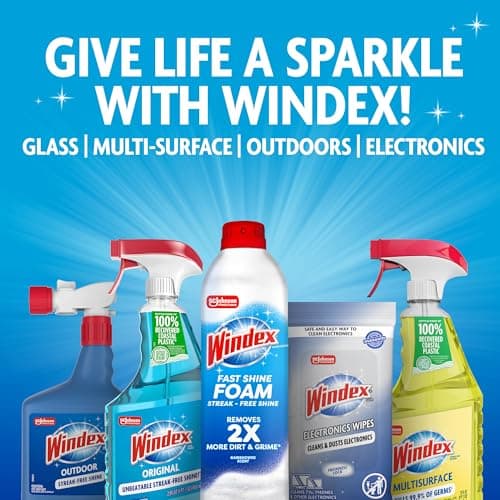 Windex Electronic Cleaning Wipes, Pre-Moistened Screen Wipes for TVs, Phones, and Other Electronics, Resealable for a Freshness Lock, 25 Count — view 8