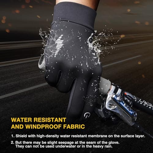 SIMARI Winter Gloves Women Men Ski Snow Gloves Liner Thermal Warm Touch Screen, Suit for Running, Cycling, Biking, Hiking, Driving, Walking, Typing, Freezer Work, Sports, Soccer, Shooting, Gaming 102 — view 3