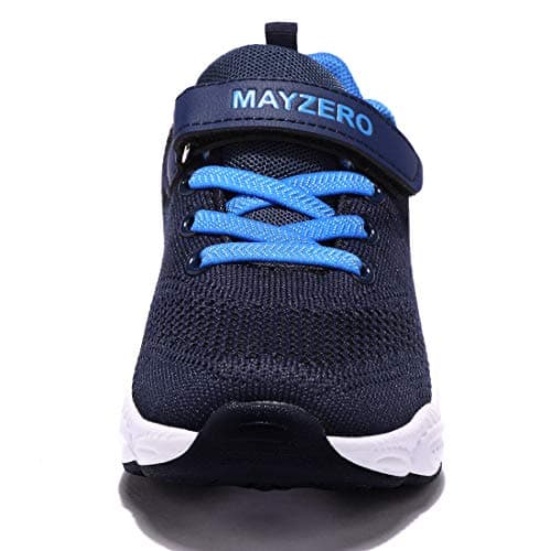MAYZERO Kids Tennis Shoes Breathable Running Shoes Lightweight Athletic Shoes Walking Shoes Fashion Sneakers for Boys and Girls — view 2