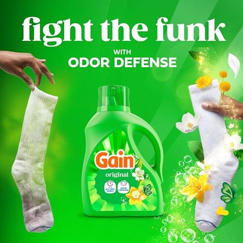 Gain Aroma Boost Liquid Laundry Detergent, Original Scent, HE Compatible, 107 Loads, 4.55L — view 2