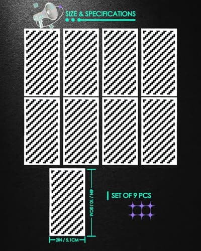 Foreveryoung Diamond Painting Zigzag Rulers – 9 PCS Diamond Art Tools and Accessories for Beginners, Fits Square Kits for Adults, Keeps Drills Aligned — view 5