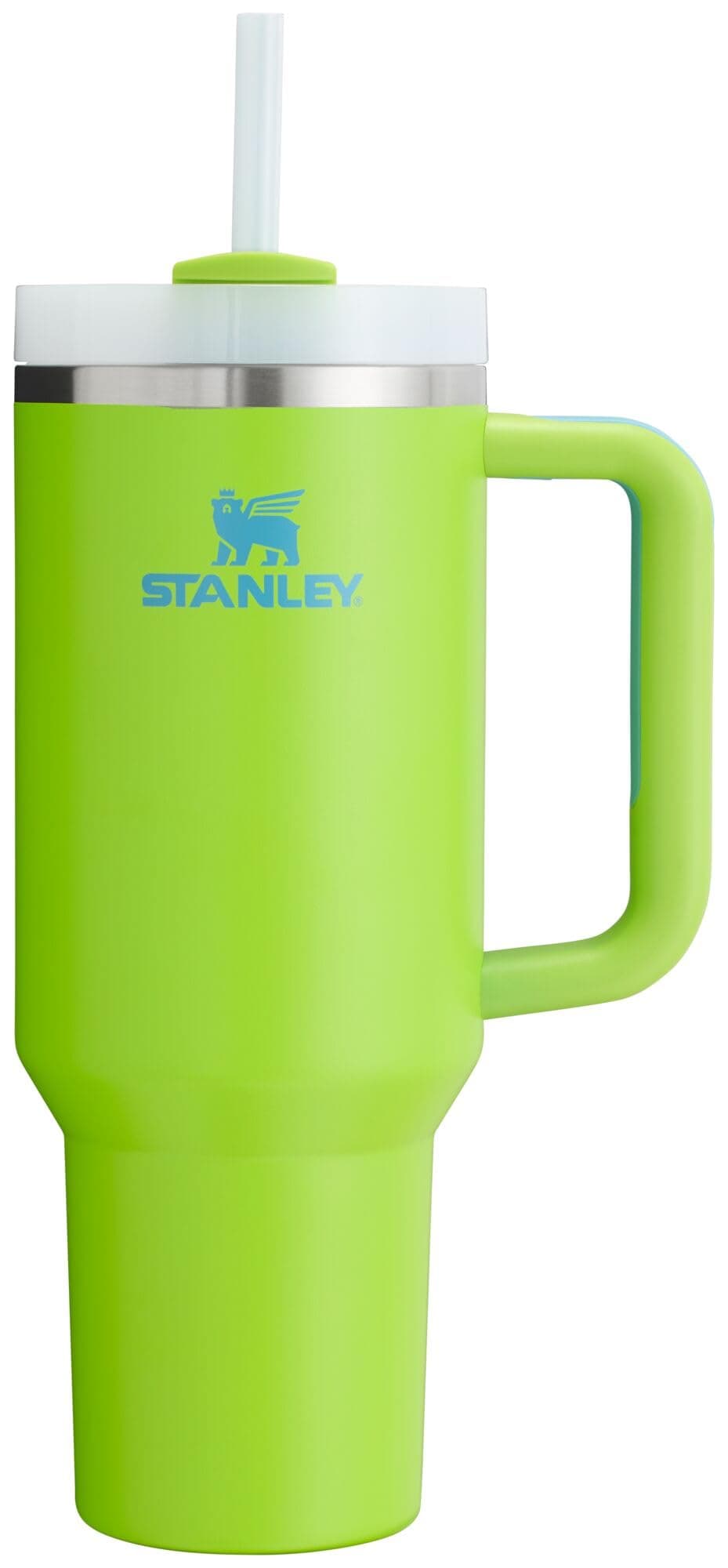 Stanley Quencher - Vaso H2.0 con mango - 1200 ml - Tapa de rosca con pajita incluida - Antifugas y portavasos de coche compatible para viajes - Vaso térmico de acero — view 39