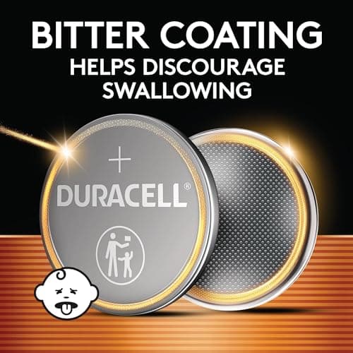 Duracell 2032 Lithium Battery, 4 Count, AirTag & Key Fob, CR2032 3V Cell — view 2