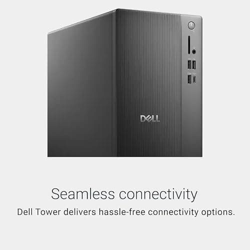 Dell Secure & Productive Business Tower Desktop, Intel 10-Core Ultra 5 225, 16GB DDR5 RAM, 1TB Storage(512GB SSD & 512GB External), HDMI, DP, Wi-Fi 6, RJ45, USB-C, Headset Jack, Windows 11 — view 2