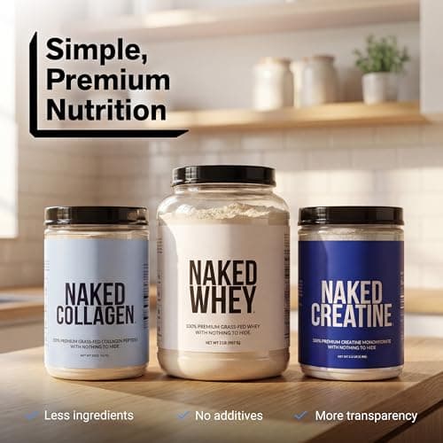 NAKED Pure Micronized Creatine Monohydrate Powder - NSF Certified, Unflavored, 500g, 1.1lb Bulk - Vegan, Non-GMO, Gluten-Free, Soy-Free, No Fillers, Supports Muscle Growth & Strength - 100 Servings — view 6