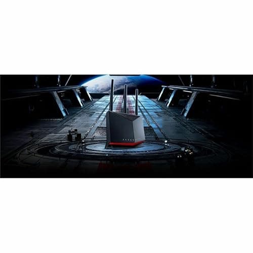 ASUS RT-BE86U WiFi 7 Gaming Router, 10G WAN, 6.8 Gbps, Mesh VPN Compatible