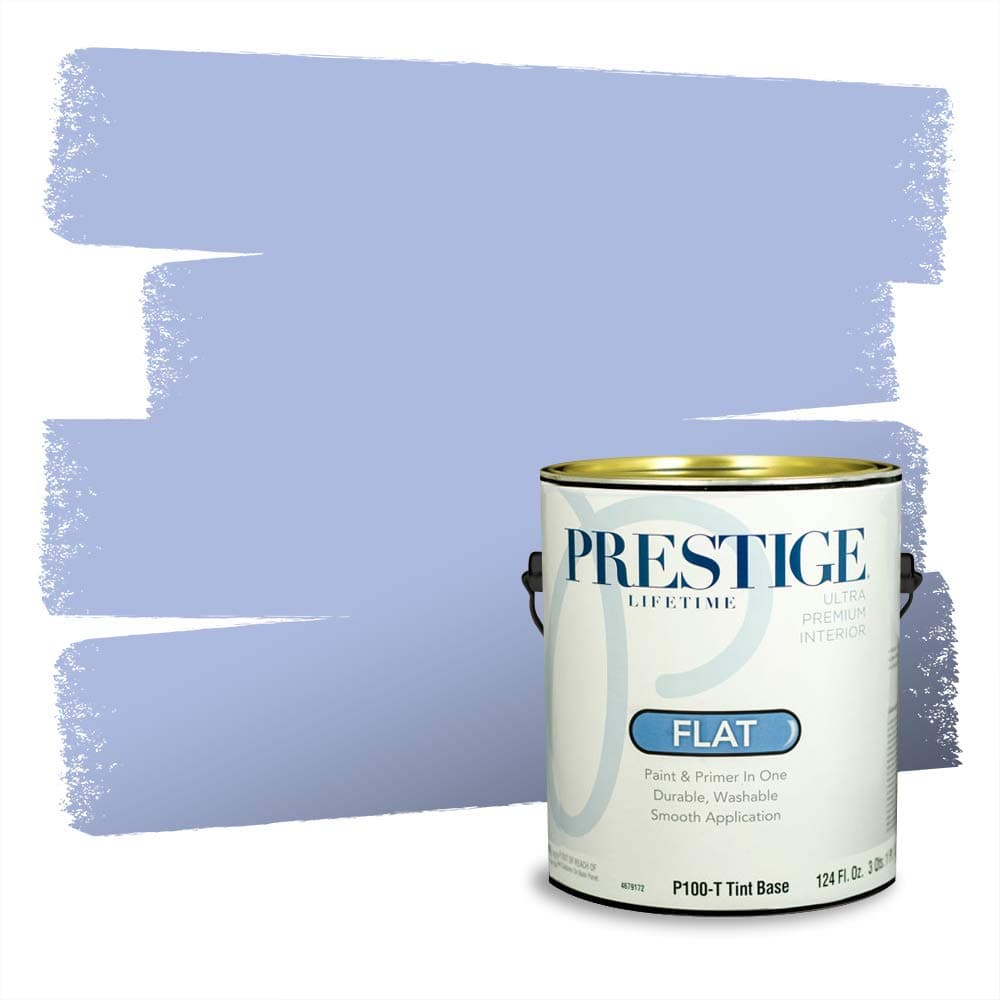PRESTIGE Paints Interior Paint and Primer In One, 1-Gallon, Semi-Gloss, Comparable Match of Valspar* Dewdrop* — view 853