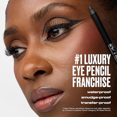 URBAN DECAY 24/7 Glide-On Waterproof Eyeliner Pencil - Smudge-Proof, Long-Lasting, Transfer-Proof, Up to 16HR Wear, Smooth No-Tug Formula, Zero (Matte Black) - 0.04 oz — view 2