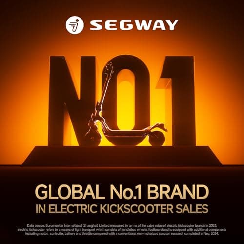 Segway Ninebot E3 Pro Electric Scooter, 34-Mile Range, 20 mph, 800W Motor, Dual Elastomer Suspension, Traction Control, UL2272 2271 Certified, Black — view 2