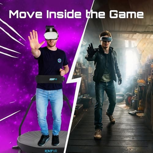 KAT Walk C2 CORE VR Treadmill | 360° Omni-Directional Walking Platform for Gaming & Fitness | Works with SteamVR, Compatible with Leading VR Headsets US Size 10 — view 6