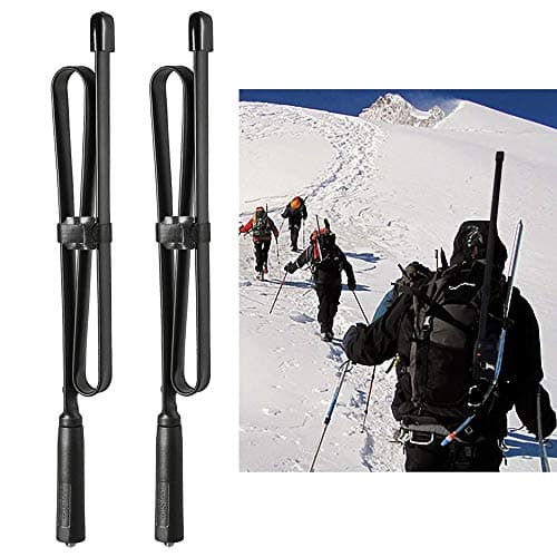 Bingfu Foldable CS Tactical SMA Female Ham Radio Antenna 2-Pack Dual Band VHF UHF 136-520MHz 31 inch Antenna for Baofeng BF-F8HP UV-5R UV-82 BF-888S GT-3 Ham Two Way Radio Walkie Talkie