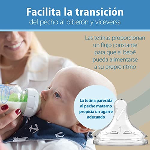 Dr. Brown’s Natural Flow Level 1, Wide-Neck Baby Bottle Nipple, Slow Flow, 100% Silicone, 2 Pack, 0m+ — view 10