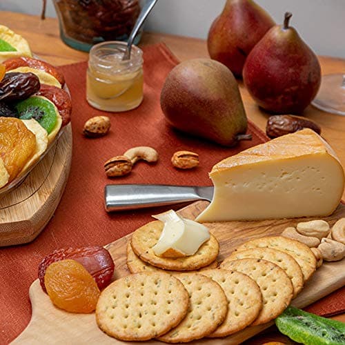 Dried Fruit Gift Basket for Valentines Day – Healthy Gourmet Snack Box - Holiday Food Tray - Variety Snacks - Birthday, Sympathy, Mom, Dad, Corporate Tray - Bonnie & Pop — view 2
