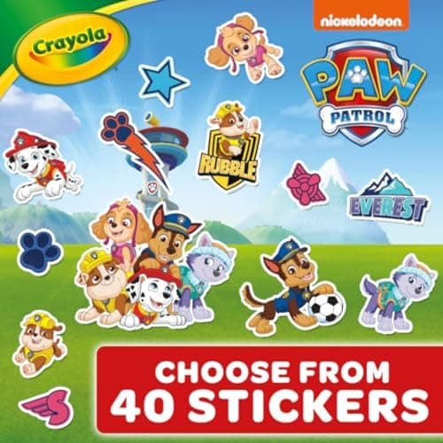 Crayola PAW Patrol Coloring Book (288pgs), Kids Coloring Book Pages & Stickers, PAW Patrol Gift, Travel Activity, Toddler Toys, 3+ — view 2